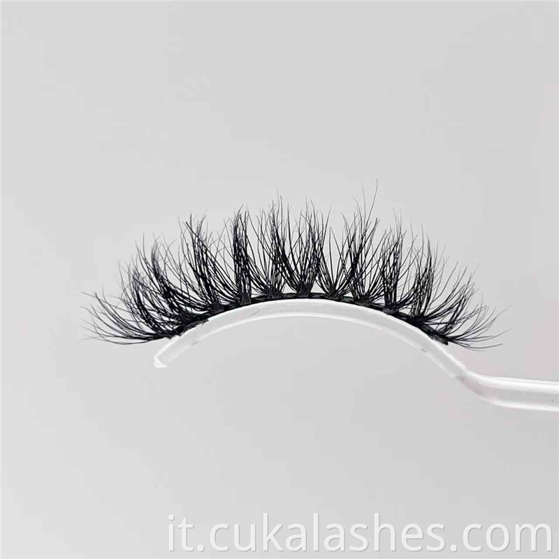 12mm Mink Fur Eyelashes